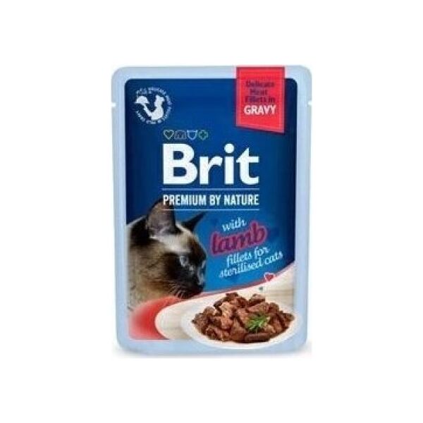 Brit Brit Sterilised Karma Dla Kota Filet z Jagnięciną 85g