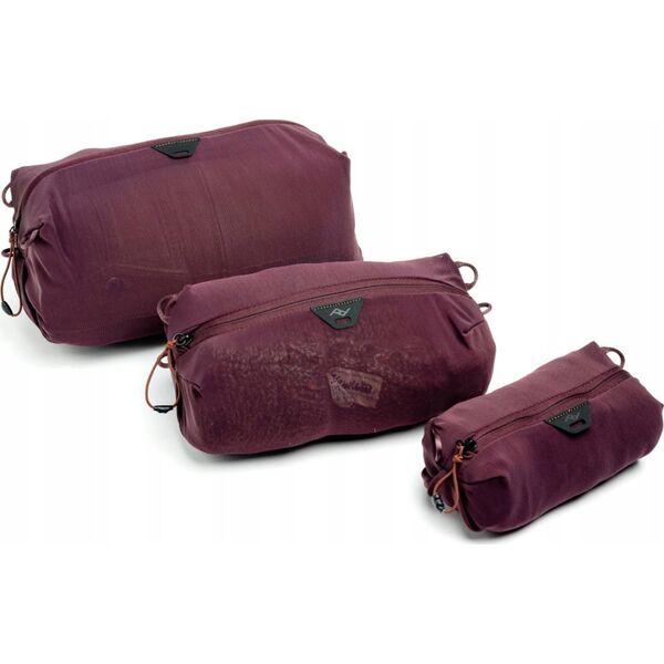 Torba Peak Design Pokrowiec Travel Line Peak Design Ultralight Mesh Packing Cube X-Small Eclipse – XS bordo