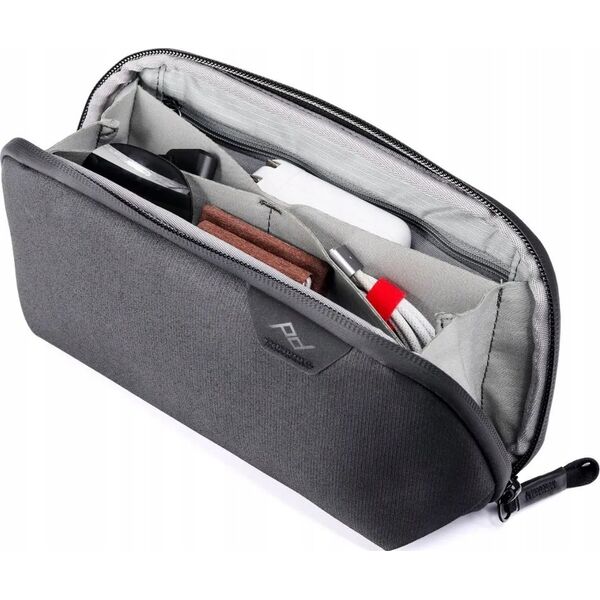Torba Peak Design Wkład Travel Line Peak Design Tech Pouch Small Black - czarny