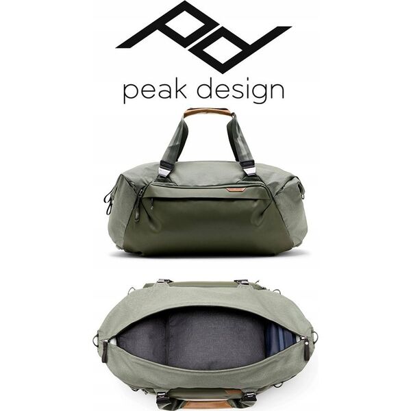 Torba Peak Design Torba Peak Design Travel Duffel 50L Sage – szarozielony