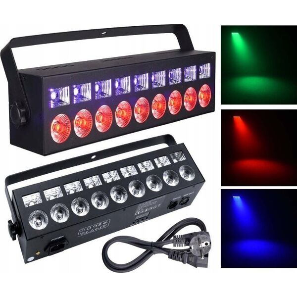 Naświetlacz LIGHT4ME LIGHT4ME BATTEN MIX RGBW+UV wall washer LED BAR stroboskop