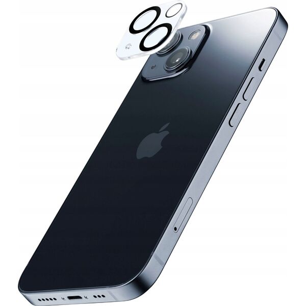 Cellular Line Cellularline Camera Lens Protection iPhone 15/ 15 Plus Clear