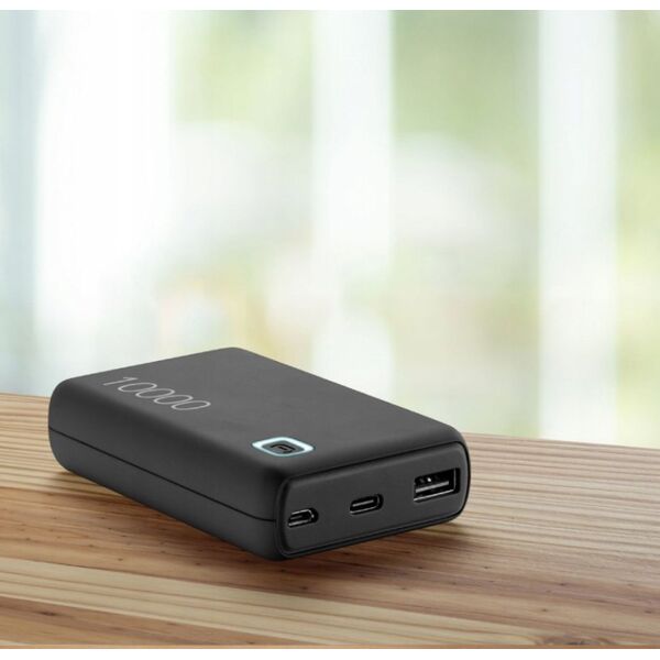 Powerbank Cellular Line Cellularline Power Bank ESSENCE 10000, schwarz