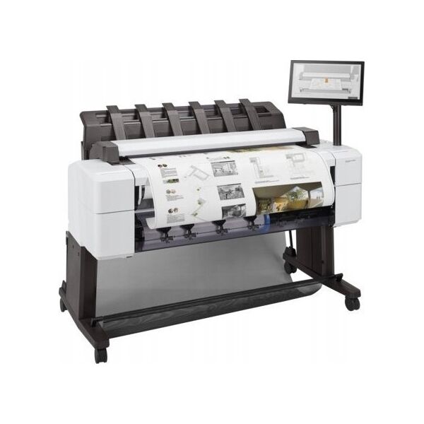 Ploter HP HP DesignJet T2600 PostScript - 914 mm (36") Multifunktionsdrucker - Farbe - Tintenstrahl - 914 x 8000 mm, 610 x 15000 mm (Original) - Rolle (91,4 cm x 91,4 m), 914 x 1219 mm (Medien) - bis zu 0.32 Min./Seite (Drucken) - 1 Rolle - Gigabit LAN