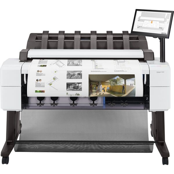 Ploter HP HP DesignJet T2600 PostScript - 914 mm (36") Multifunktionsdrucker - Farbe - Tintenstrahl - 914 x 8000 mm, 610 x 15000 mm (Original) - Rolle (91,4 cm x 91,4 m), 914 x 1219 mm (Medien) - bis zu 0.32 Min./Seite (Drucken) - 1 Rolle - Gigabit LAN