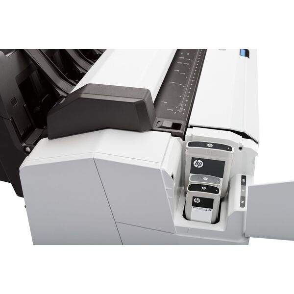 Ploter HP HP DesignJet T2600 PostScript - 914 mm (36") Multifunktionsdrucker - Farbe - Tintenstrahl - 914 x 8000 mm, 610 x 15000 mm (Original) - Rolle (91,4 cm x 91,4 m), 914 x 1219 mm (Medien) - bis zu 0.32 Min./Seite (Drucken) - 1 Rolle - Gigabit LAN