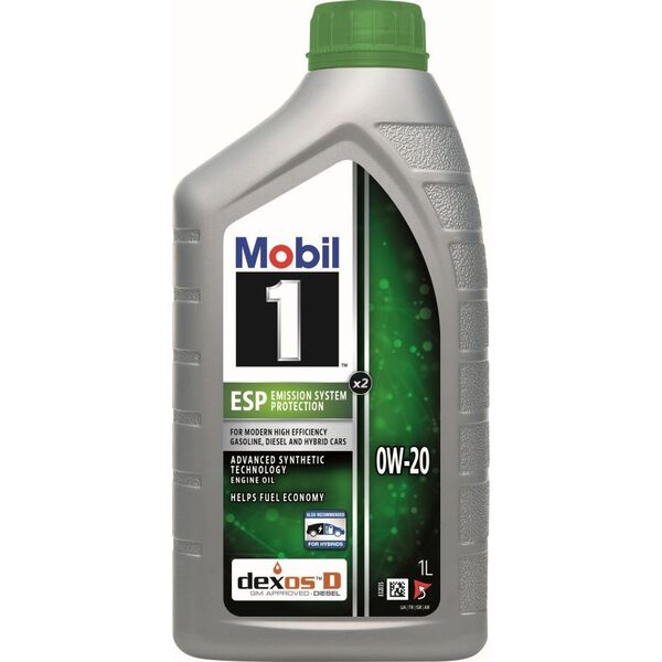 Mobil Alyva ESPx2 0W/20 sintetinė varikliams 1 L