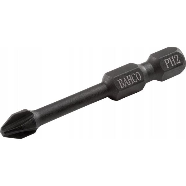 Bahco Bahco Smūginių antgalių rinkinys 50mm, 10vnt, su karabinu, PH,PZ,TORX