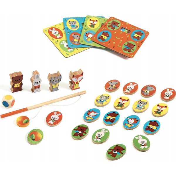 Djeco Djeco 4 žaidimai - Ludo miškas