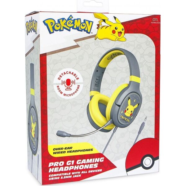 Słuchawki OTL Technologies Ausinės OTL - PRO G1 POKÉMON PIKACHU PK0
