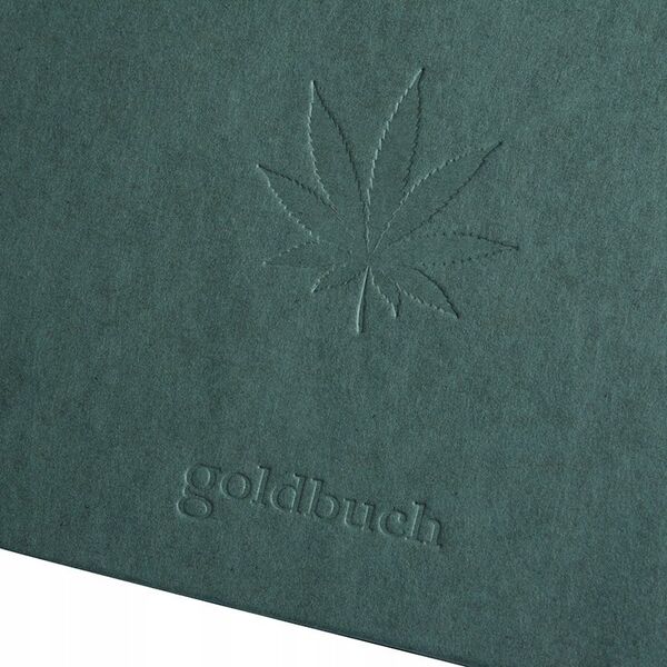 Goldbuch Albumas GOLDBUCH 27748 Hanf midnight žalias 30x31 60psl | kampučiai/lipdukai | knyginio rišimo
