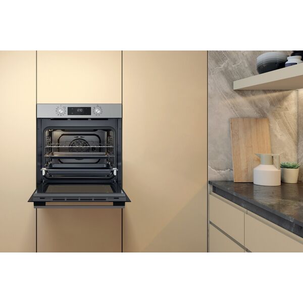 Piekarnik Whirlpool WHIRLPOOL Oven OMK58HU1X, Plotis 60 cm, Energy class A+, Inox