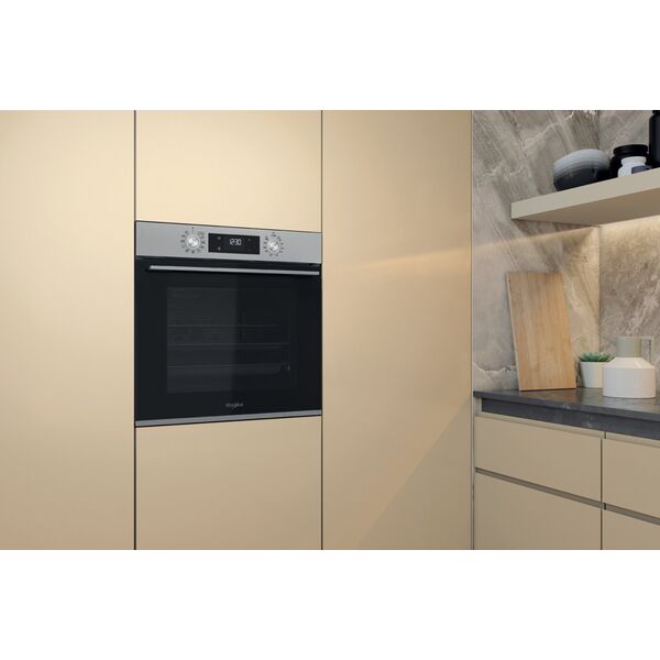 Piekarnik Whirlpool WHIRLPOOL Oven OMK58HU1X, Plotis 60 cm, Energy class A+, Inox