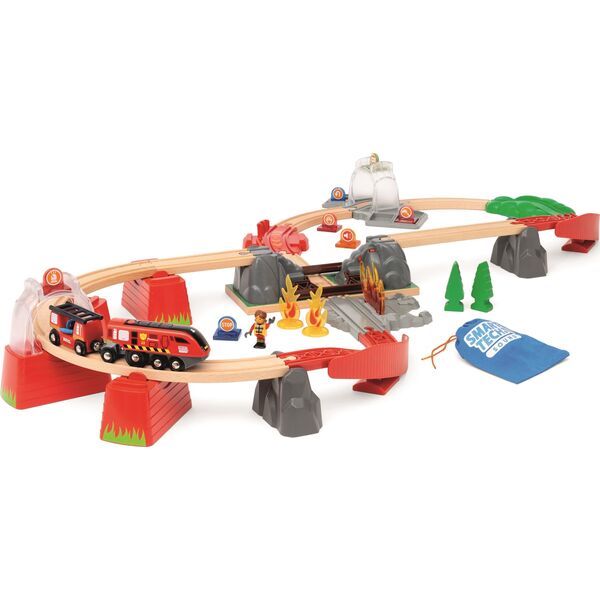 Brio Brio Railway BRIO traukinio bėgių rinkinys Fire Rescue, 636004