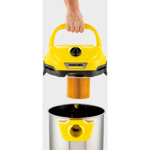 Odkurzacz przemysłowy Karcher Sauso-drėgno valymo siurblys Karcher WD 2 PLUS S V-15/4/18/C (YSY)