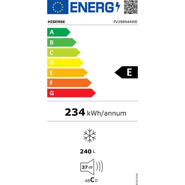 Zamrażarka Hisense Freezer HISENSE FV298N4AWE