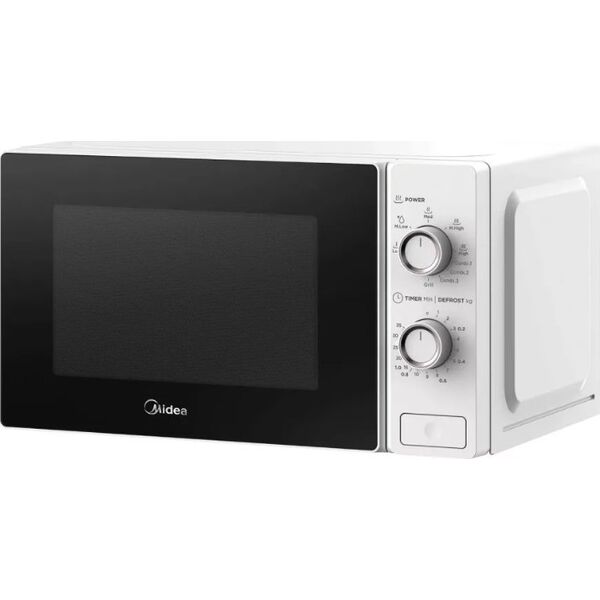 Kuchenka mikrofalowa Midea Midea Microwave orkaitė with Grilis | MG720C2AT | Free standing | 20 L | 700 W | Grilis | Baltas