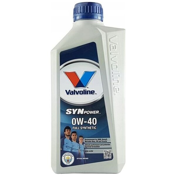 Valvoline Alyva varikliui SYNPOWER 0W40 1L, Valvoline