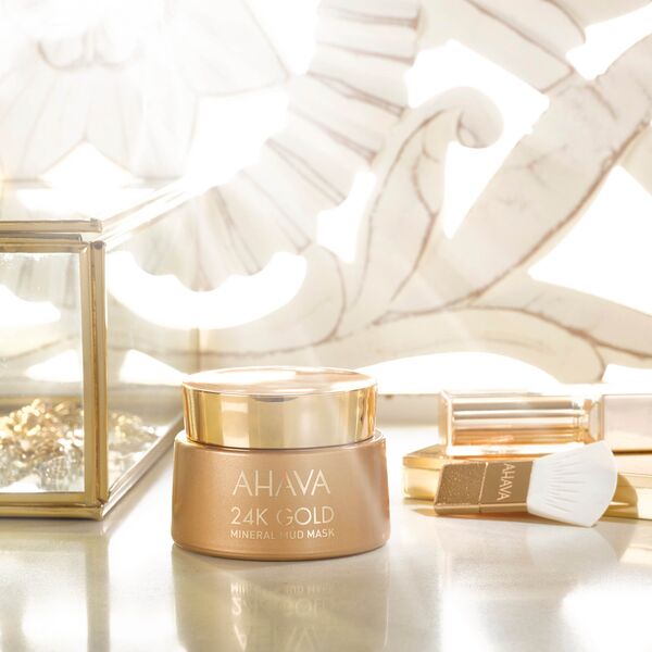 Ahava Ahava, 24K Gold Mineral, Illuminating, Mud Mask, For Face, 50 ml For Women