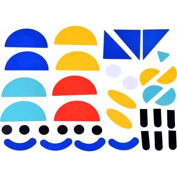 Jokomisiada Drewniana Układanka Montessori Tangram ZA4377