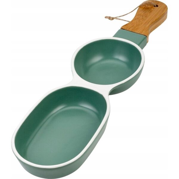 NAVA Talerz na przekąski porcelanowy TERRESTRIAL 39x10 cm