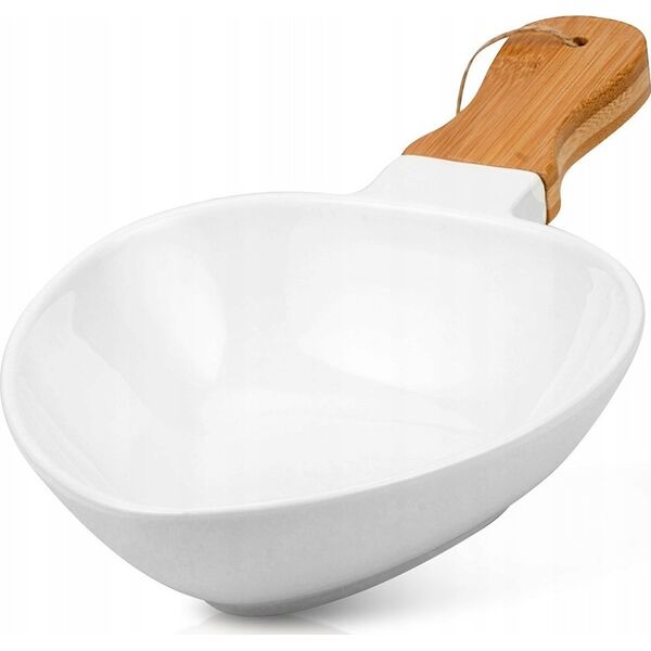 NAVA Talerz do serwowania porcelanowy TERRESTRIAL 33x19,5 cm