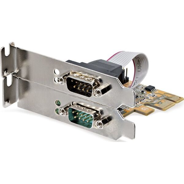 Adapter USB StarTech StarTech 21050-PC-SERIAL-LP adapter Wewnętrzny Seryjny
