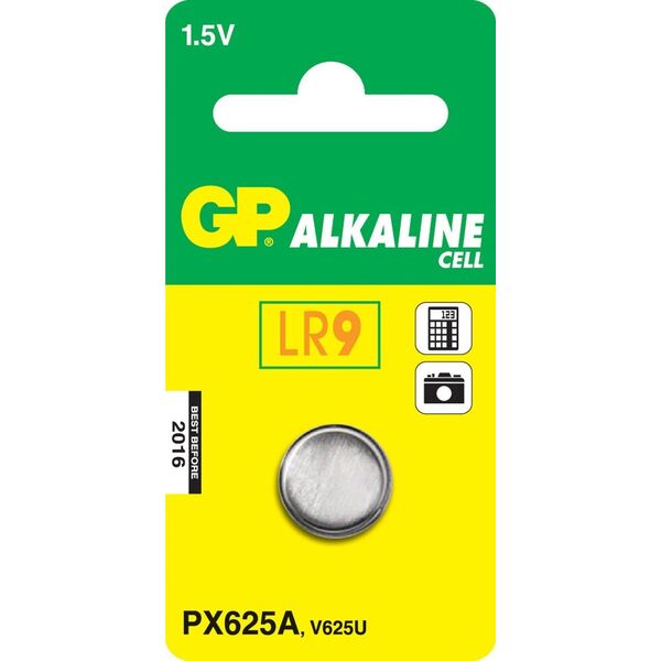 GP GP Batteries Alkaline Cell GPPX625AF Jednorazowa bateria LR9, SR43 Alkaliczny