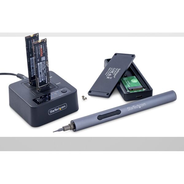StarTech StarTech M2-HDD-DUPLICATOR-N1 duplikator Duplikator HDD/SSD 1 kopii Czarny