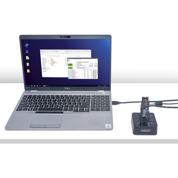 StarTech StarTech M2-HDD-DUPLICATOR-N1 duplikator Duplikator HDD/SSD 1 kopii Czarny