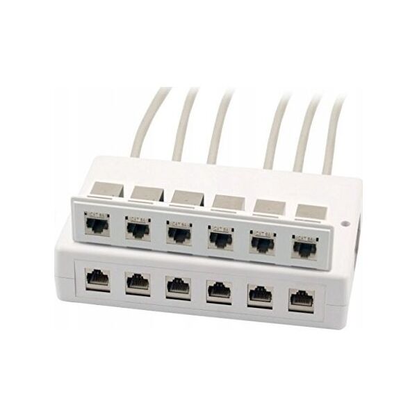 EFB EFB Elektronik ET-25174.1 gniazdko RJ-45 Biały