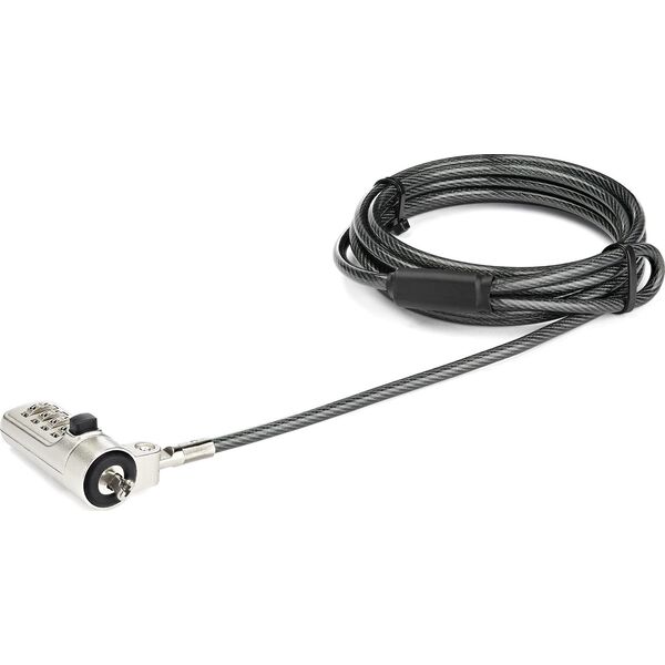 Organizer StarTech StarTech LTLOCKNBL zapięcie do kabli Czarny, Srebrny 2,043 m