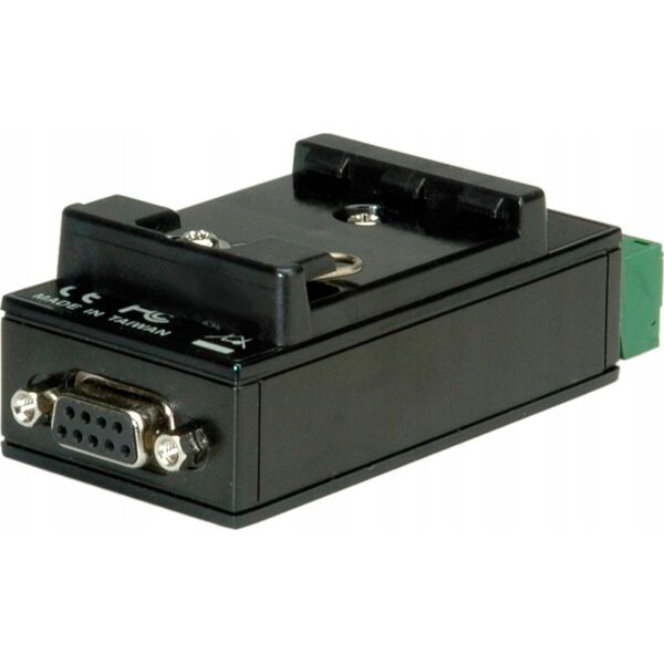 Adapter USB Roline Konwerter ROLINE RS232 na RS422/485 do montażu na szynie DIN, z własnym zasilaniem