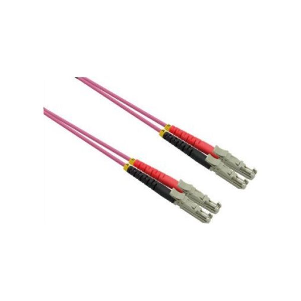 Roline ROLINE kabel światłowodowy duplex 50/125µm OM4, LSH/LSH, LSOH, fioletowy, 2 m
