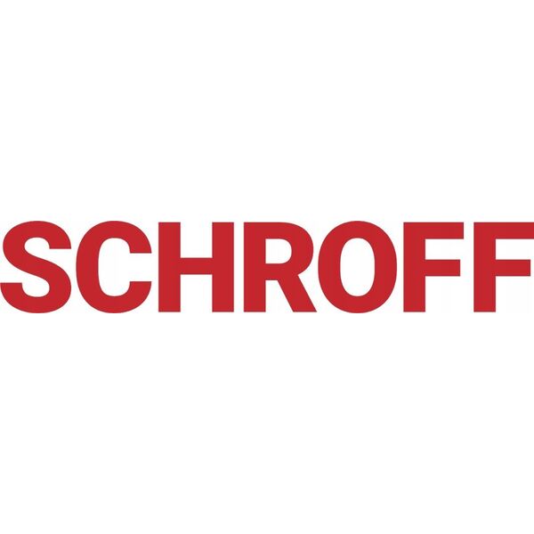 SCHROFF SCHROFF EuropacPRO 19 uchwyt do uszczelki ze stali nierdzewnej, typ F, otwory na uchwyty, 3 HU