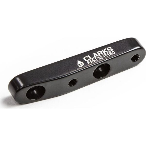 Clarks Adapter montażowy hamulca tarczowego CLARKS 180mm, Flat Mount to Flat Mount, Tylny