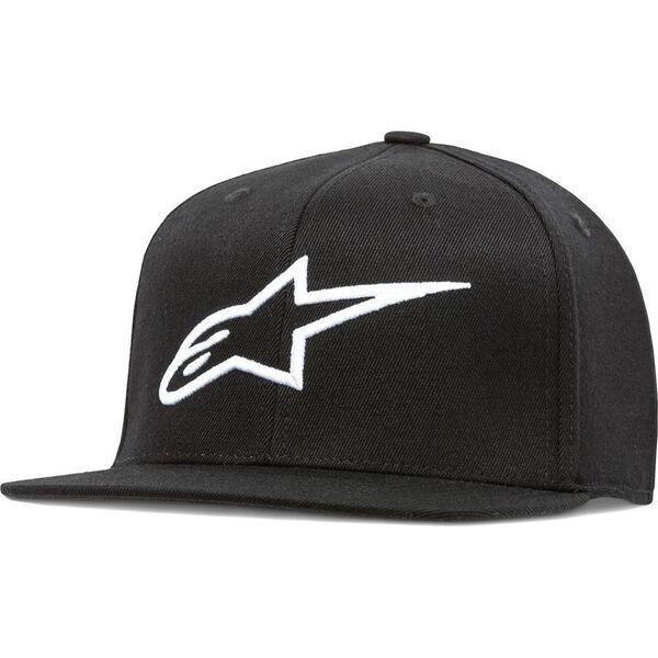 Alpinestars Czapka z daszkiem ALPINESTARS AGELESS FLATBILL HAT, Black/White Rozmiar: S/M