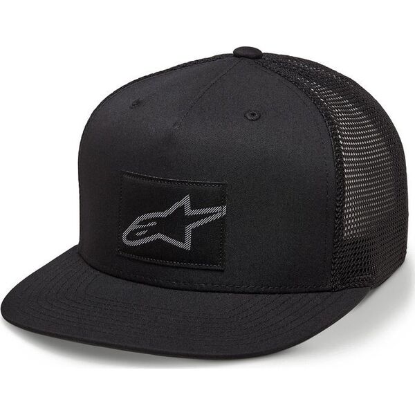 Alpinestars Czapka z daszkiem ALPINESTARS SUSSED TRUCKER HAT, Black - roz. One Size (NEW)