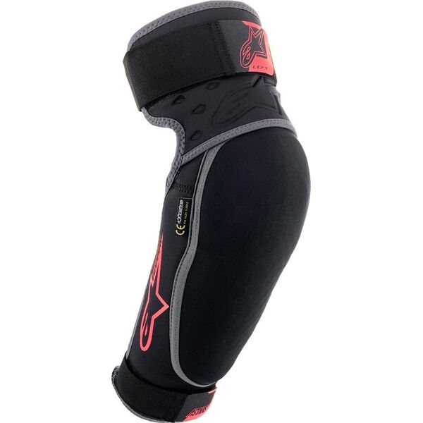 Alpinestars Ochraniacze na łokcie ALPINESTARS VECTOR ELBOW PROTECTORS, Black Anthracite Red, Ochrona level 2 Rozmiar: L/XL
