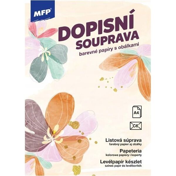 MFP paper papeteria LUX 5+10 (Kwiaty) 5550344