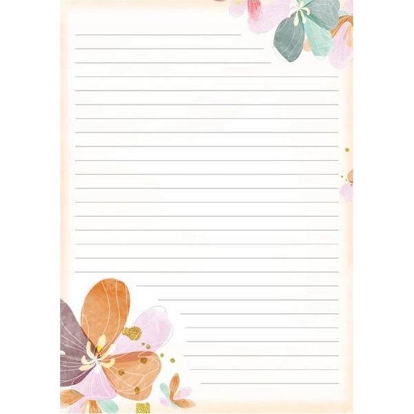 MFP paper papeteria LUX 5+10 (Kwiaty) 5550344