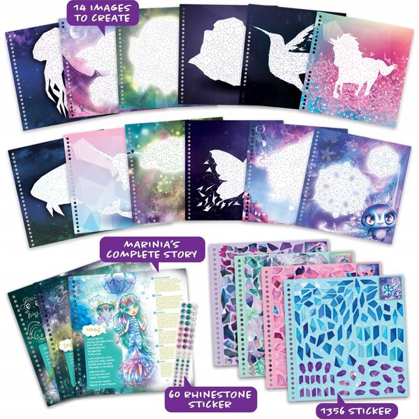 Nebulous Stars Nebulous Star Creative Book Sticker by Number