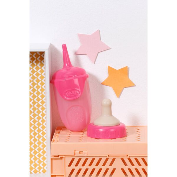 Baby Born BABY born Bottle w Cap 3 asst 43cm assorteret