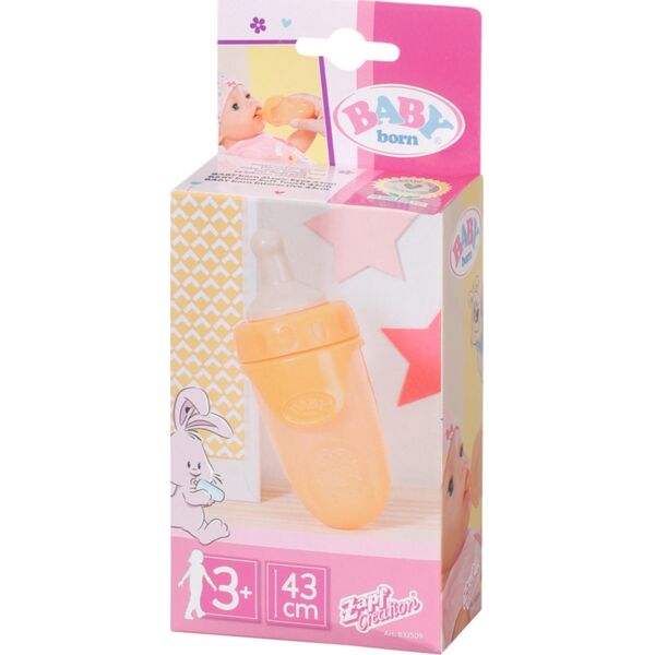 Baby Born BABY born Bottle w Cap 3 asst 43cm assorteret