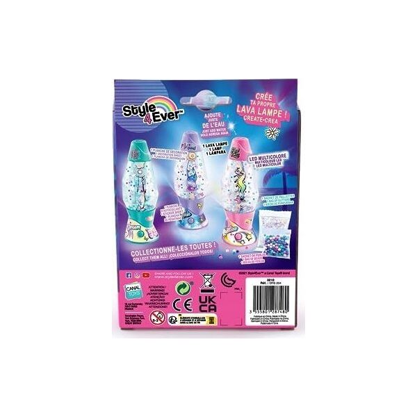 Canal Toys STYLE 4 EVER Mini Lava Lamp DIY 3 asst. assorteret