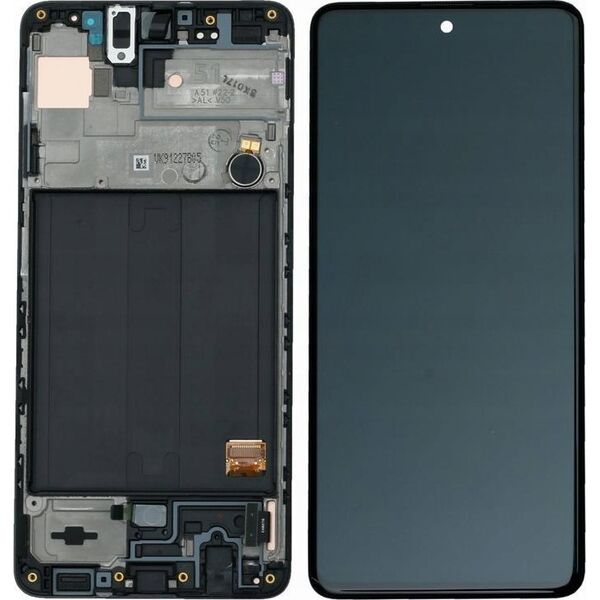 Samsung LCD Display Module for Samsung Galaxy A51 A515, Black