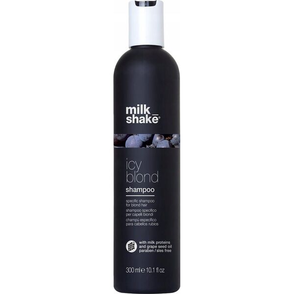 Milk Shake Milk Shake, Icy Blond, Milk Proteins, Hair Shampoo, Counteracts Yellow Or Orange Tones, 300 ml