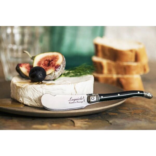 Laguiole Tradition Cheese knives Laguiole Black SET 3 SdV