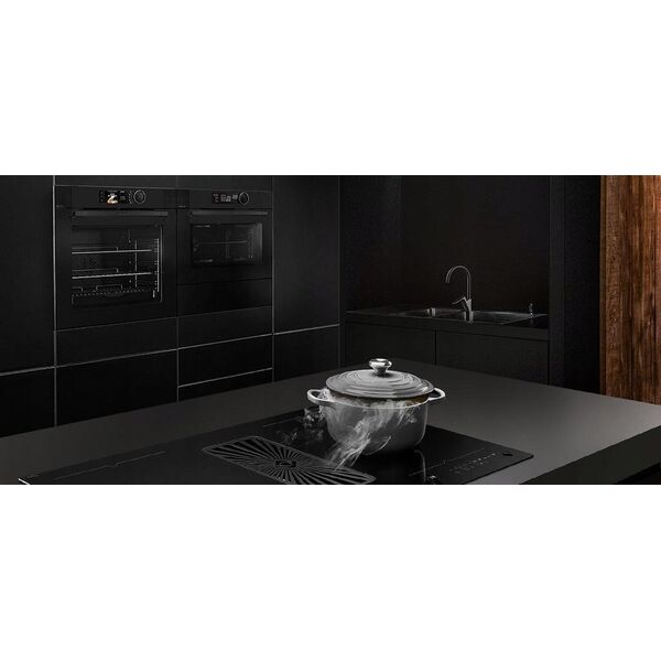 Płyta grzewcza Elica Elica NIKOLATESLA FIT 3Z BL/A/72, Black, Built-in, Zone induction hob, Glass, 3 zone(s), 3 zone(s)
