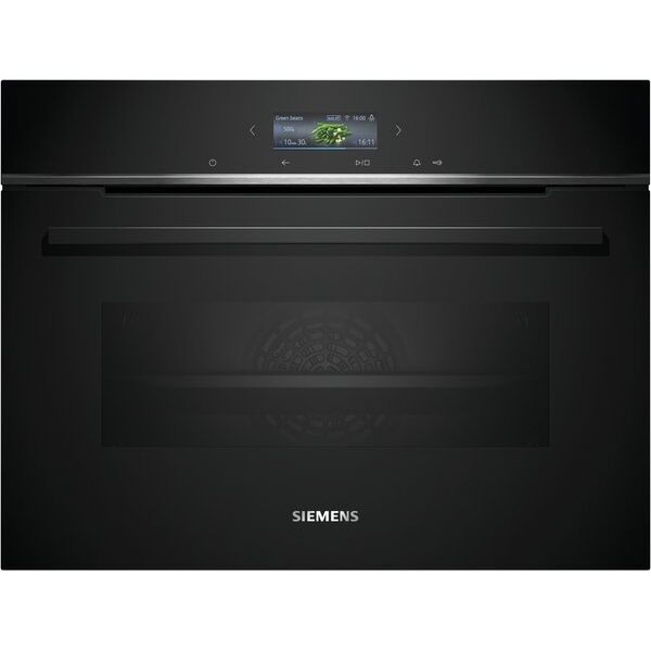 Piekarnik Siemens Siemens iQ700 CB774G1B1, Medium, Electric, 47 L, 47 L, 30 - 300 °C, Catalytic + Pyrolytic